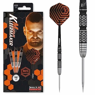 Image of Bull&#039;s Martijn Kleermaker Dart, Black, 23 g