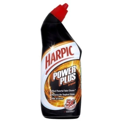Image of Harpic Power Plus Original 5x Better Than Bleach 3x750ml Bottles