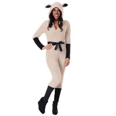 Image of Fun Costumes Adult Female Sheep Fancy Dress Costume Medium