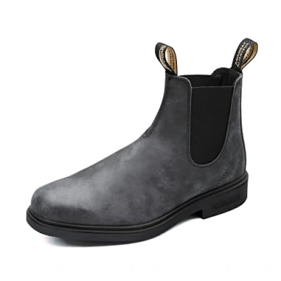 Image of 1308 Water Resistant Leather Unisex Chelsea Boots