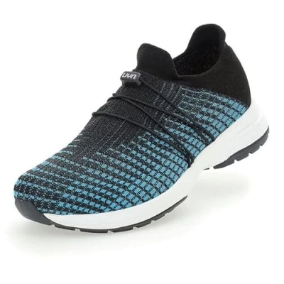 Image of UYN Women&#039;s Zephyr Sneaker, Turquoise/Black, 5.5 UK
