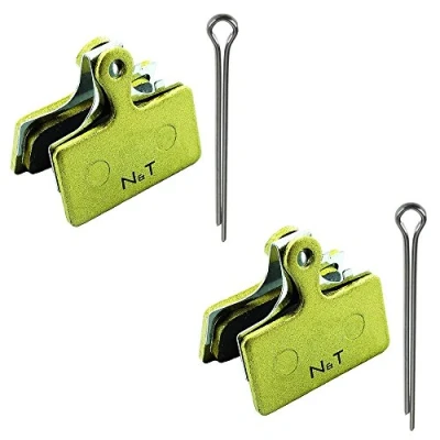 Image of Noah And Theo 2x NT BP006/SI Sintered Disc Brake Pads fit Clarks M3, E Bike