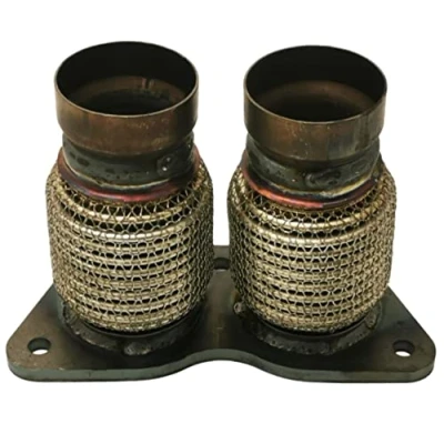 Image of Exhaust Flexible Catalyst Tube Flex N43 fits for BMW E81 E87 E88 E90 E91 E92 E93