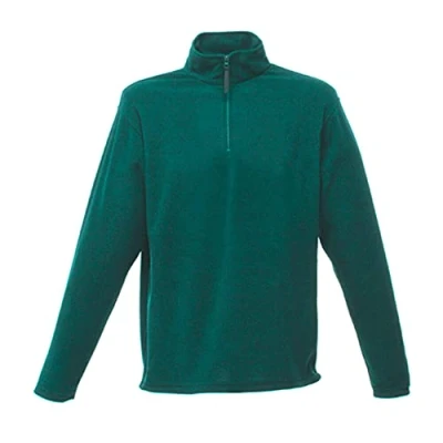 Image of Regatta Men&#039;s Micro Zip Neck Fleece Size XXL Bottle Green
