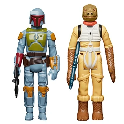 Image of Star Wars Retro Collection Bounty Hunters 2 Pack Boba Fett &amp; Bossk Toys 3.75 Inch Scale The Empire Strikes Back