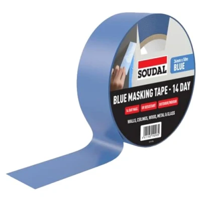 Image of Eroofing Soudal Blue Masking Tape 36mm x 50m