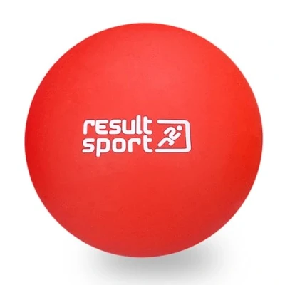 Image of ResultSport Massage Ball Set with Storage Bag, Plantar Fasciitis Recovery, Trigger Point Massage, Deep Tissue Myofasical Relief (Red, Lacrosse)