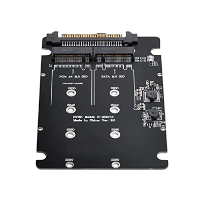 Image of cablecc SFF 8639 NVME U.2 to Combo NGFF M.2 M Key SATA PCIe SSD Adapter for Motherboard Replace 750 P3600 P3700