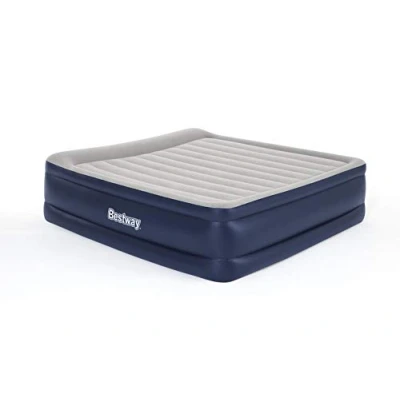 Image of Bestway® 80&quot; x 76&quot; 22&quot;/2.03m 1.93m 56cm Tritech Airbed King Built in AC Pump