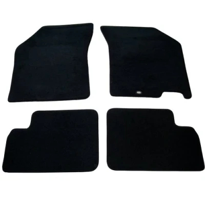 Image of Sakura Car Mats for Vauxhall Agila Fits Models 2009 to 2011 Black