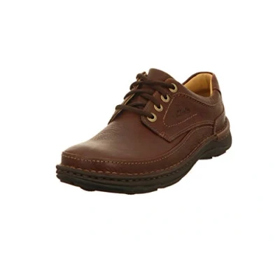 Image of Clarks Nature Three 2 Men&#039;s Low Top Shoes, Brown, 6.5 UK