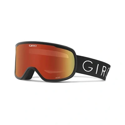 Image of Giro Girrj Women Moxie Snow Goggles Black Amber Scarlet &amp; Yellow Lenses, Small/Medium F