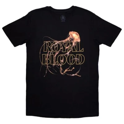 Image of Rock Off officially licensed products Royal Blood Entangled Band Logo T Shirt XL