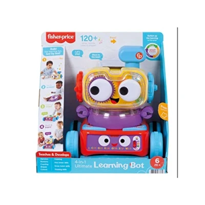 Image of Fisher Price 4 in 1 Learning Robot, Version: Spanish, HCK45