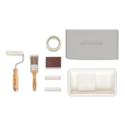 Image of Rust Oleum Ready to Roll Eco Paint Kit (Small) Gloss Furniture Dusky Greys