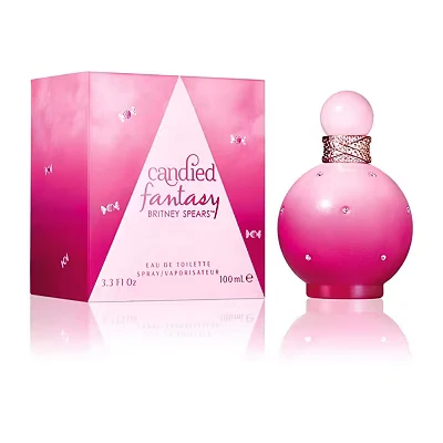 Image of Britney Spears Candied Fantasy Eau de Toilette, 100ml, Sweet Floral Fragrance, Perfume for Women