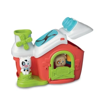 Image of Clementoni Sensory Farm, Clemmy Soft Blocks for 6 Months, Building Bricks Washable, Construction Kids, Early Development &amp; Activity Toys, Made in Italy, Multi Coloured 17993
