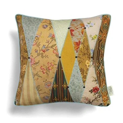Image of The Chateau by Angel Strawbridge 1 x MUSEUM Cushion Cover 43 43cm MULTI No Insert