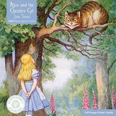 Image of Alice and the Cheshire Cat: 1000 Piece Jigsaw