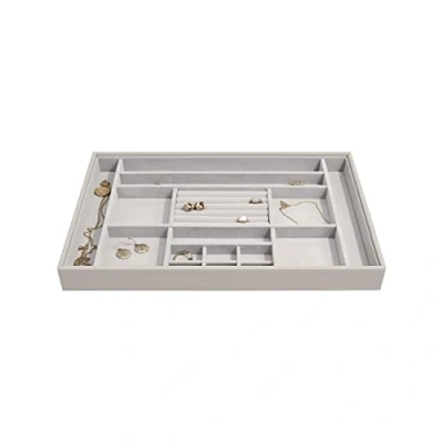 Image of Stackers Taupe Supersize Jewellery Box Ring/Accessories Layer