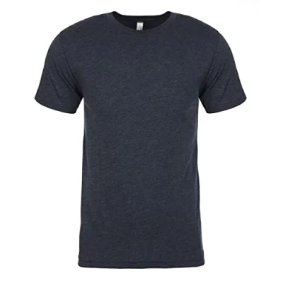 Image of Next Level Mens Tri Blend Crew Neck T Shirt (M) (Vintage Navy)