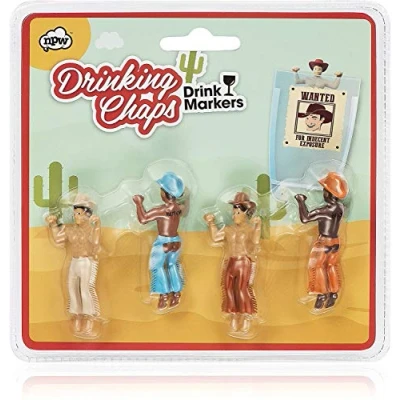 Image of NPW Drinking Buddies Chaps, 4 Count, Assorted