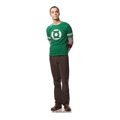 Image of Star Cutouts Cut Out of Doctor Sheldon Cooper,Multicolor,17.78 x 182.88 cms