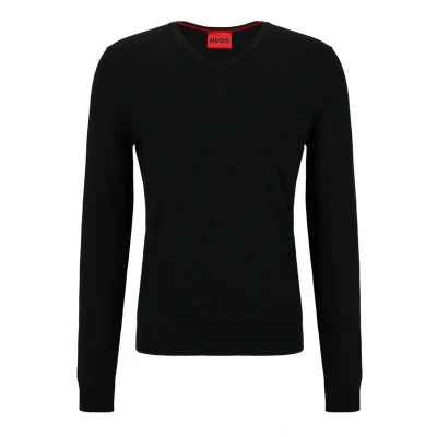 Image of HUGO SAN Vredo Jumper, Men&#039;s, Size: XXL, Black
