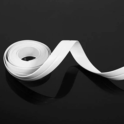 Image of Caulk Strip Waterproof Sealant Tape 3.2m Flexible Mold Proof Self Adhesive Kitchen Bathroom Toilet Wall Sealing Sink Basin Edge (22mm x White)
