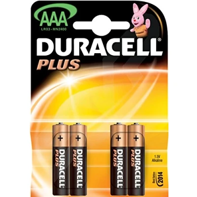 Image of Duracell MN2400 LR03 AAA Plus Batteries