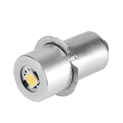 Image of Zerodis 1W P13.5S LED Flashlight Bulb, 100 110LM 2700 7000K Replacement Bulb Torch Lamp Emergency Work Light(4.5V)