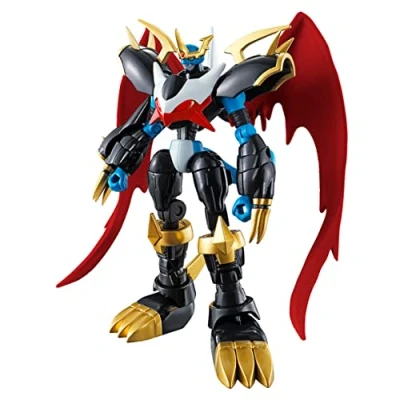 Image of BANDAI Shokugan Shodo Digimon Imperialdramon Anime Figure 10cm Tall Toy With 2 Transforming Modes Action Figures Inspired By The Series