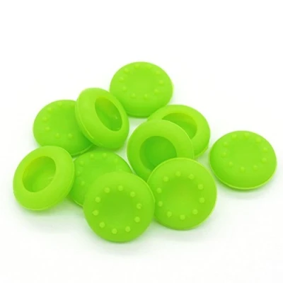 Image of Very 5 Pair/10 Pcs Replacement Silicone Analog Controller Joystick Thumb Stick Grips Cap Cover For PS3 / PS4 Xbox 360 One/Wii Game Controllers (black) [Xbox 360] … (Green)