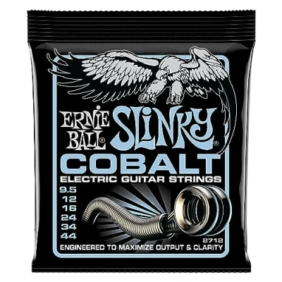 Image of Ernie Ball Primo Slinky Cobalt Electric Guitar Strings 9.5 44 Gauge