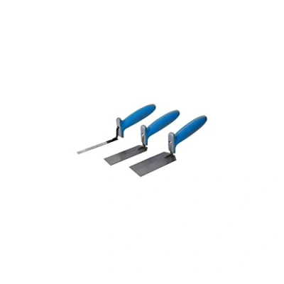 Image of Silverline Soft Grip Margin Trowel Set 3pce