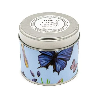 Image of Clovelly Soap Co Handmade Natural Scented Lavender &amp; Lemongrass Aromatherapy Soy Wax Vegan Candle