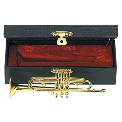 Image of GEWA Miniaturinstrument Trompete im Etui, ca. 15 cm