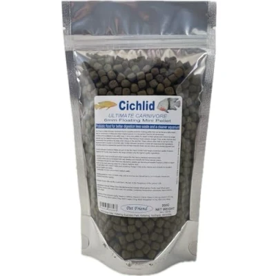 Image of Pet Friend Ultimate Carnivore Cichlid Food 6mm Pellets 200g