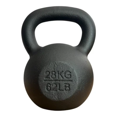 Image of Chase Fitness Cast Iron Kettlebell 28KG for Strength and Cardio Home Gym Training