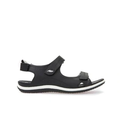Image of Geox Womens Vega Sandals, Black, 4 UK
