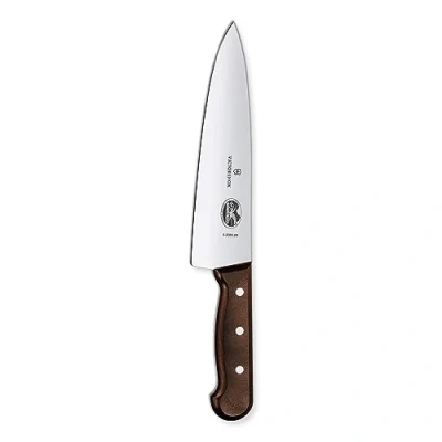 Image of Victorinox Wood, Carving Knife, Kitchen Straight Edge, Extra Sharp Blade, Stainless Steel, Wooden Handle