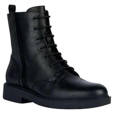 Image of Geox Women&#039;s D Spherica Ec1 Ankle Boot, Black, 4 UK