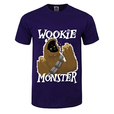 Image of Grindstore Men&#039;s Wookie Monster T Shirt Purple