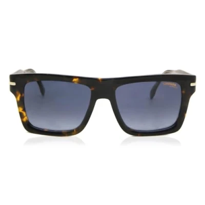 Image of CARRERA Unisex 305/S 086/9O Sunglasses Acetate Havana Grey Squared Shaded
