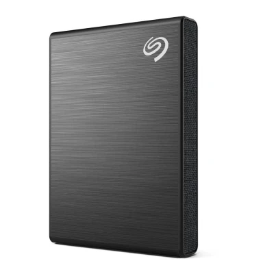 Image of Seagate One Touch SSD, 1TB, External USB 3.0, Black, 6 month DropBox and Mylio Photos, 3 year Rescue Services (STKG1000400)
