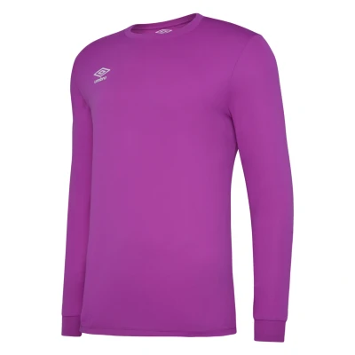 Image of Umbro Boys Club Long Sleeved Jersey (Purple Cactus) Size Large