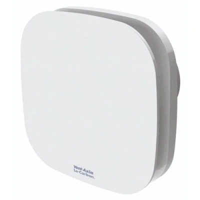 Image of Vent Axia 473809 Lo Carbon NBR dMEV HT Extractor Fan 100mm (White)