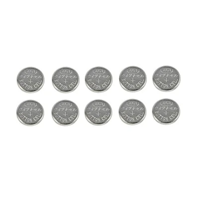 Image of 10 x 1.55V Button Coin Cell Watch Battery Batteries AG1 S621E SG1 LR60 134 LR621 GP364