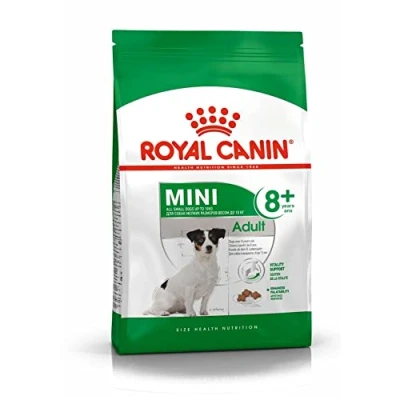 Image of Royal Canin Mini Adult 8+ Dry Dog Food, 8kg