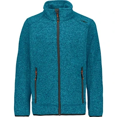 Image of CMP Knit Tech Jacket Octane Flash Orange 116